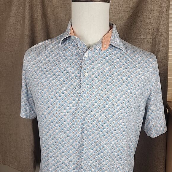 Tasc Mens Proformance Polo Size M Blue - Picture 7 of 14